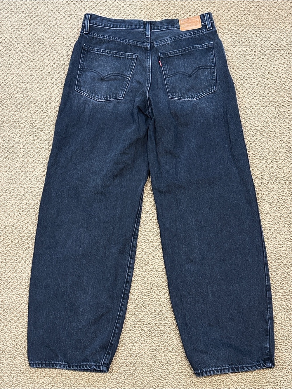 Levi's Baggy Dad Jeans in Shrink Up Black size 30 Grunge 90s Streetwear - Picture 2 of 16